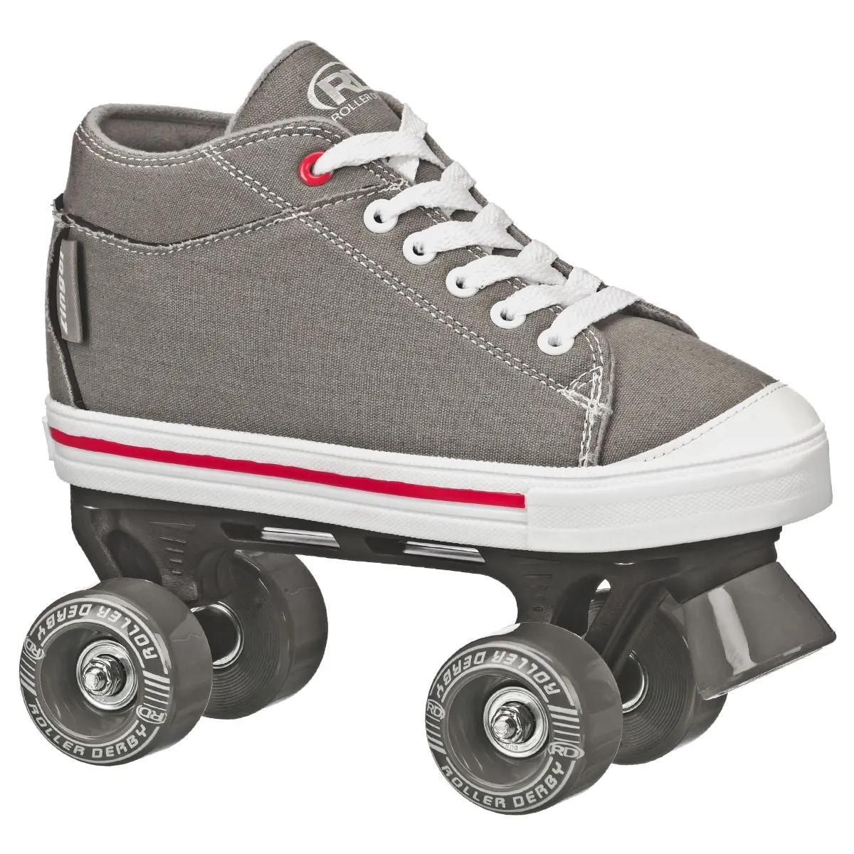 Roller Derby Zinger Grey Skates Size 6