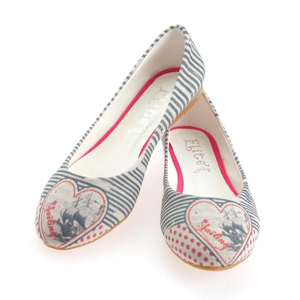 Sailing Ballerinas Shoes 1136