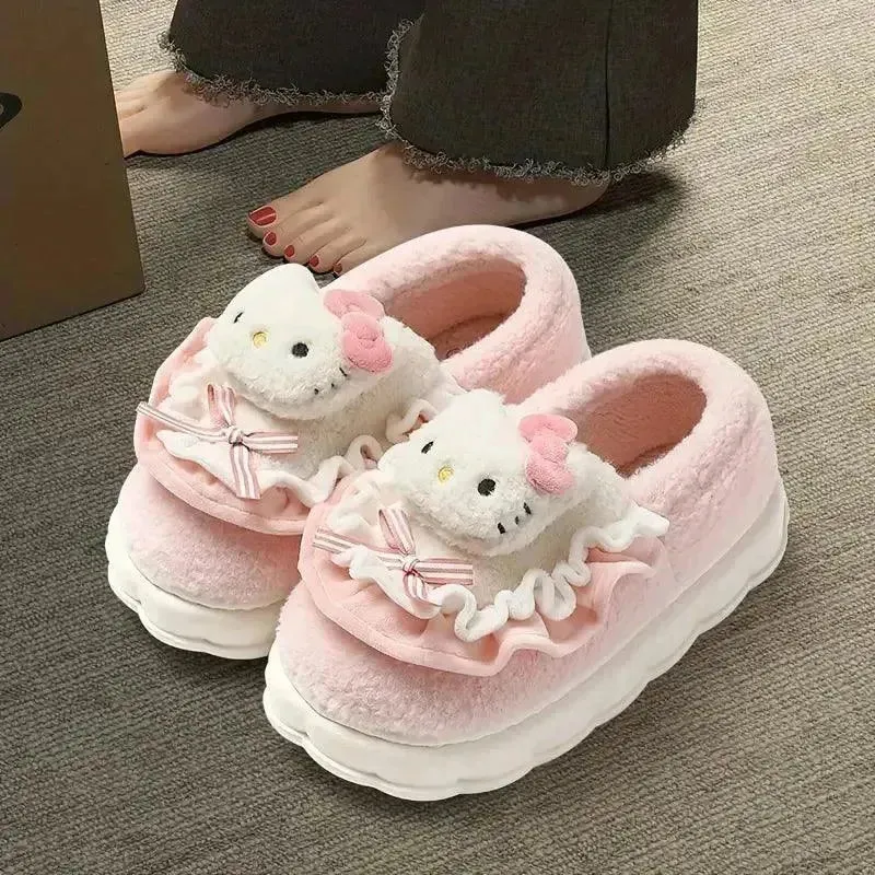 Sanrio Hello Kitty & Friends Warm Plush Shoes