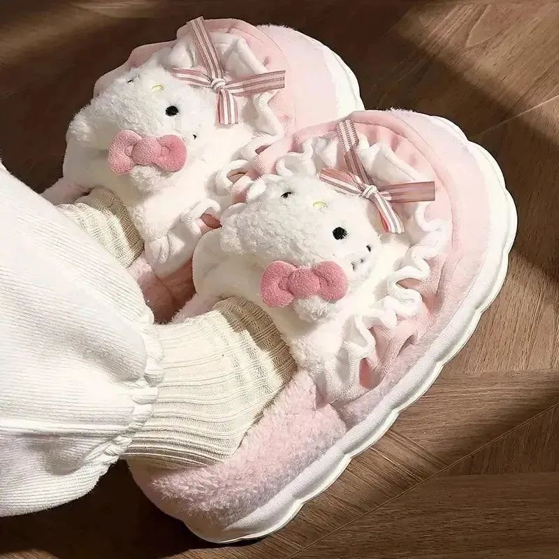 Sanrio Hello Kitty & Friends Warm Plush Shoes
