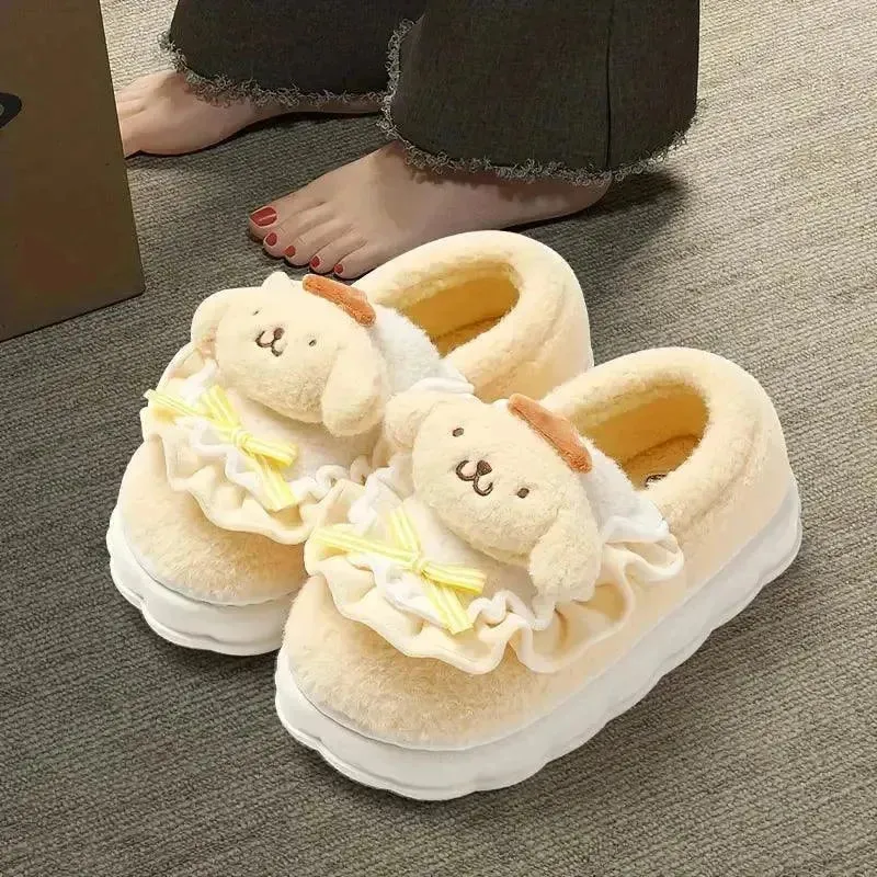 Sanrio Hello Kitty & Friends Warm Plush Shoes