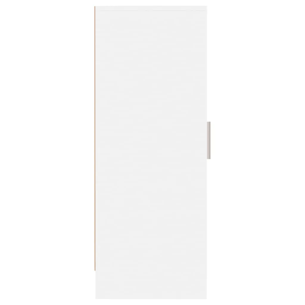 Shoe Cabinet White 32x35x92 cm Chipboard
