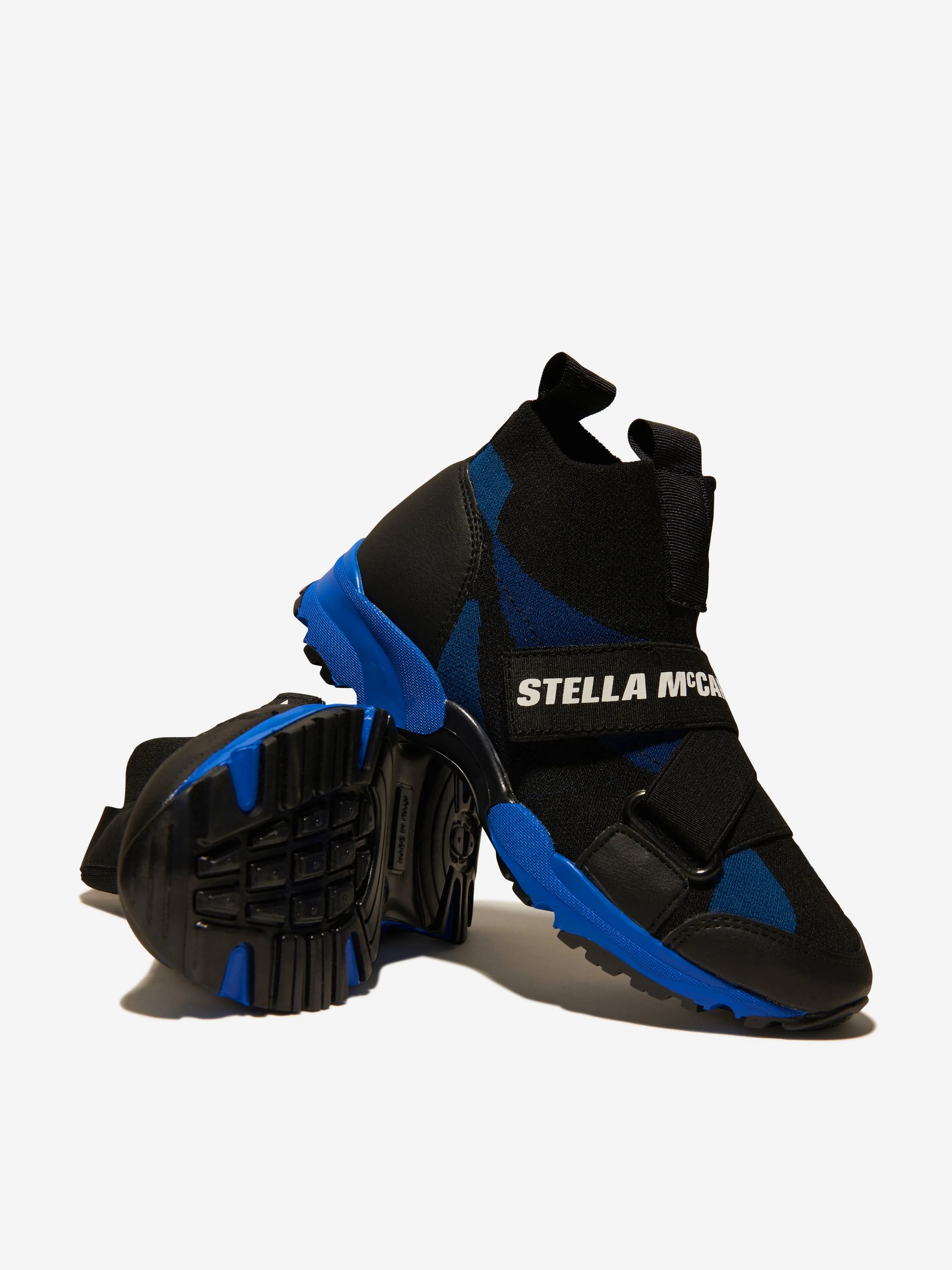 Stella McCartney Kids Logo Strap Trainers
