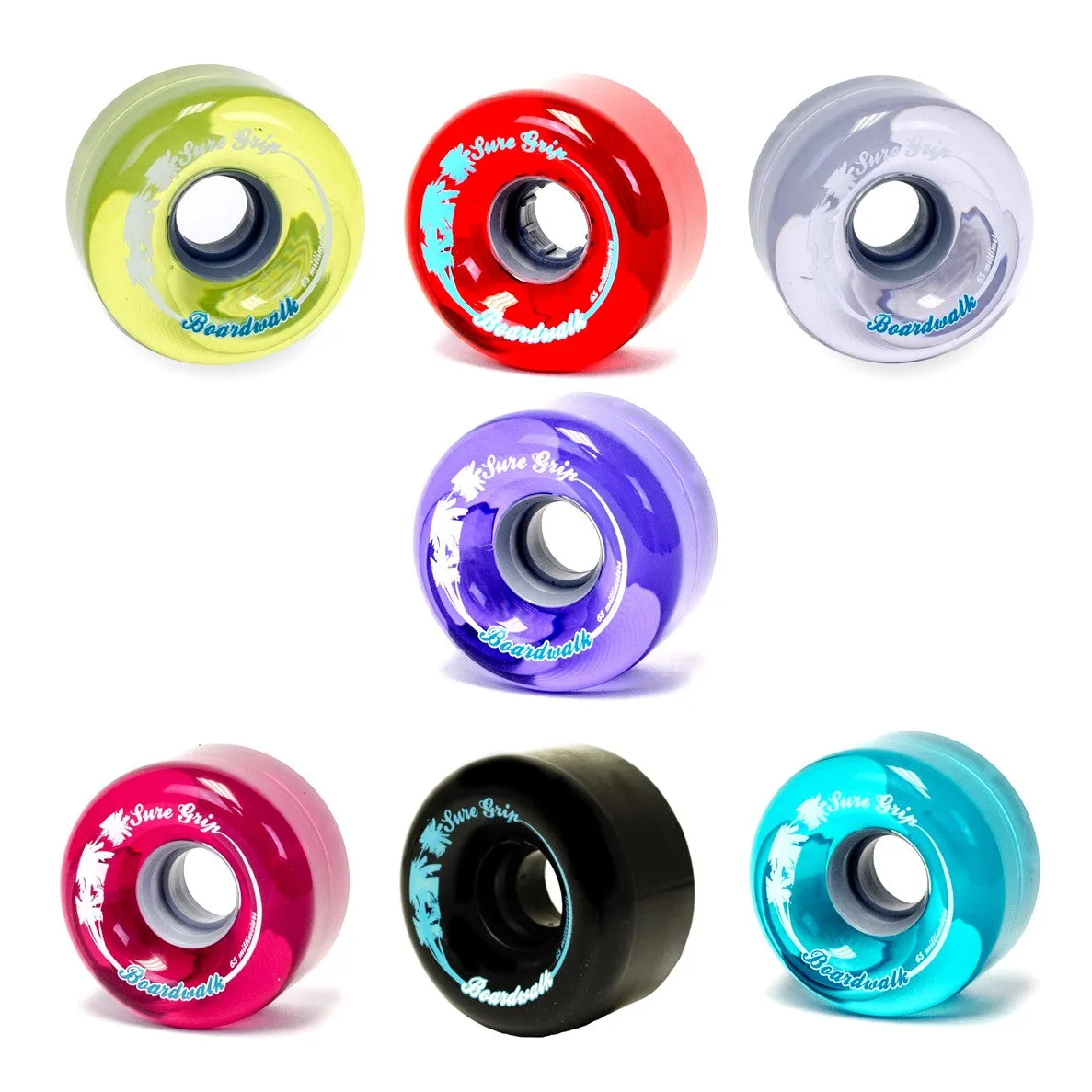 Sure-Grip Fame White Outdoor Roller Skates