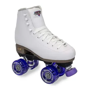 Sure-Grip Fame White Outdoor Roller Skates