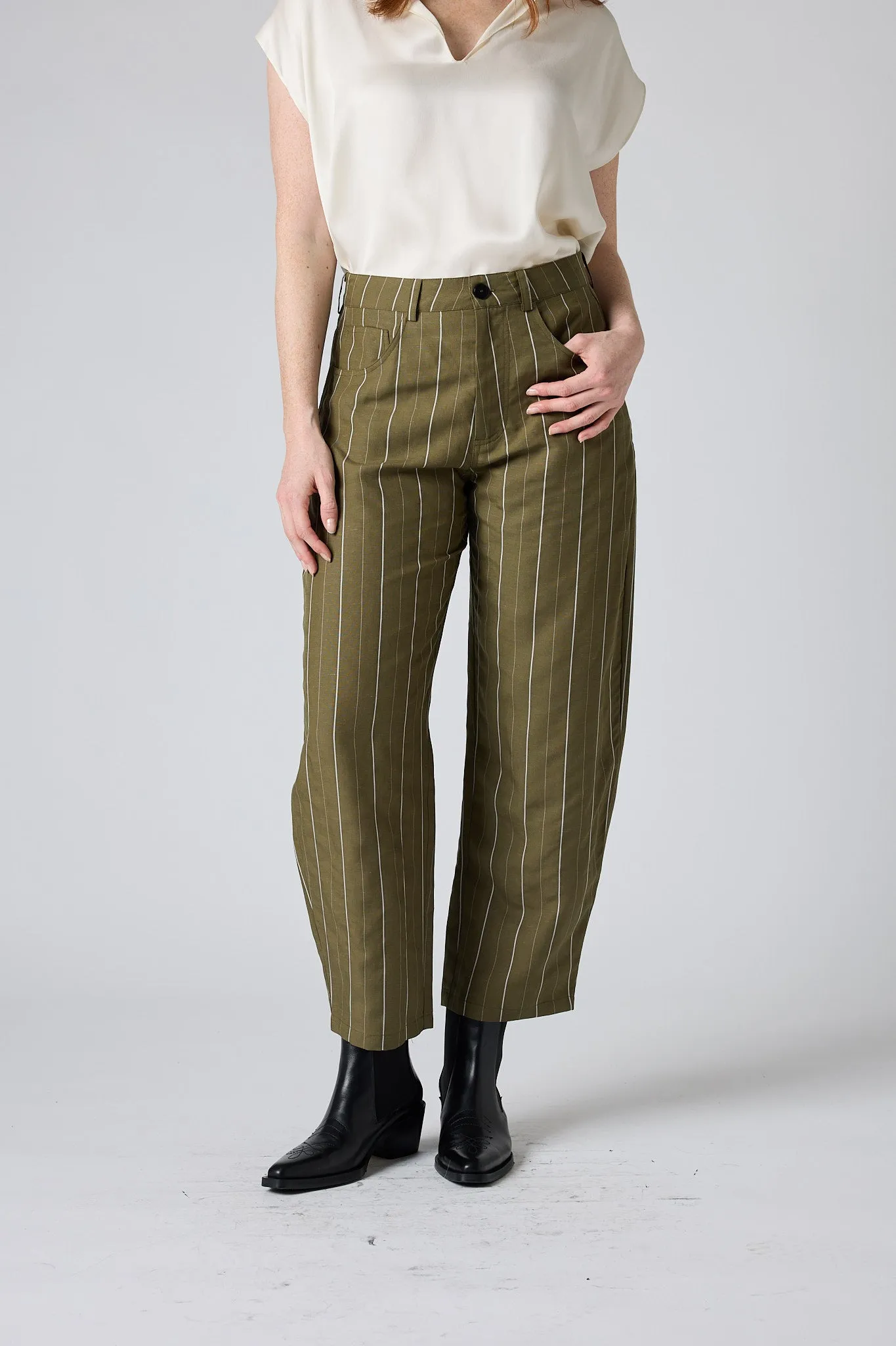 The Barrel Leg Pants