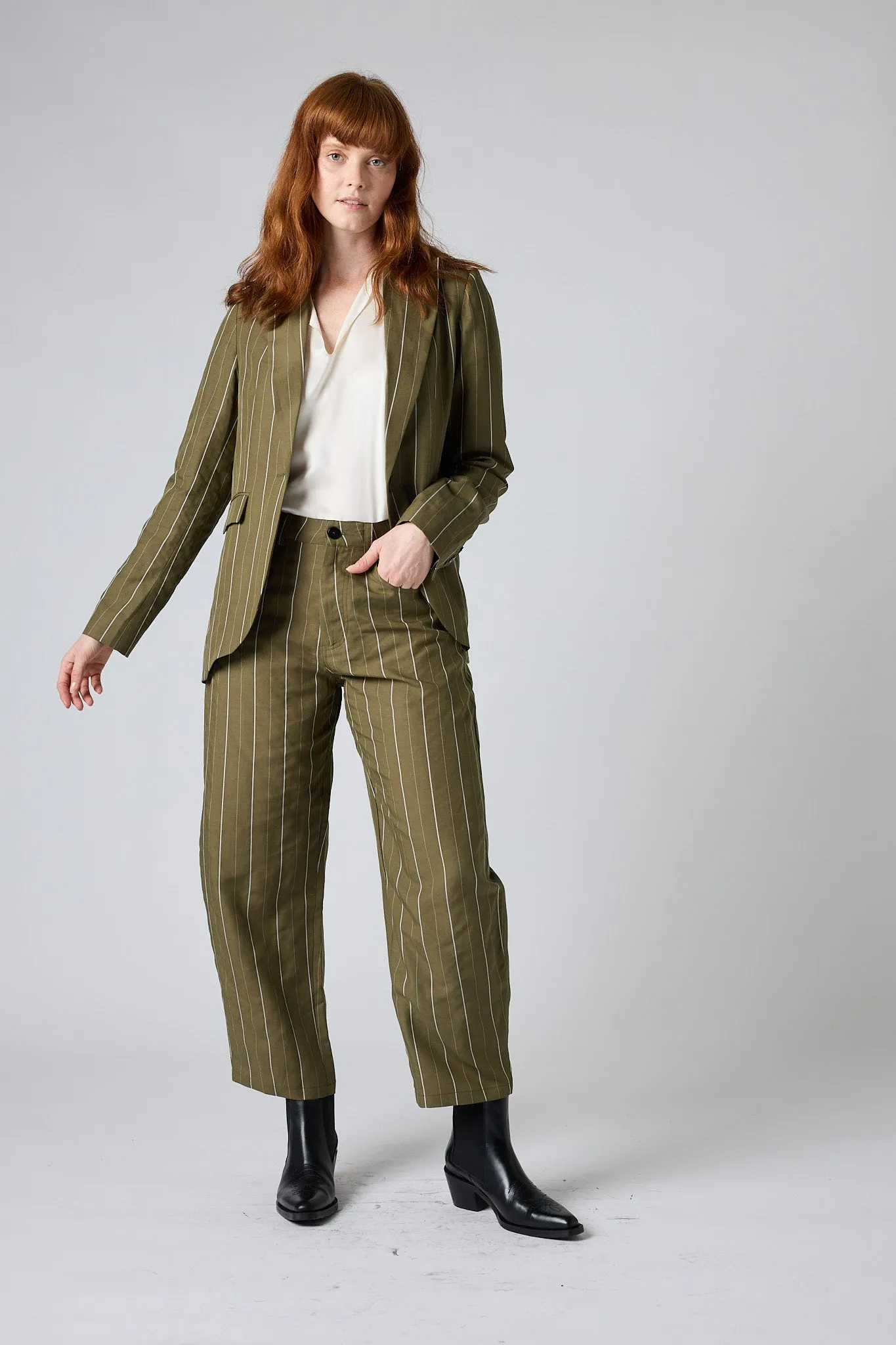 The Barrel Leg Pants