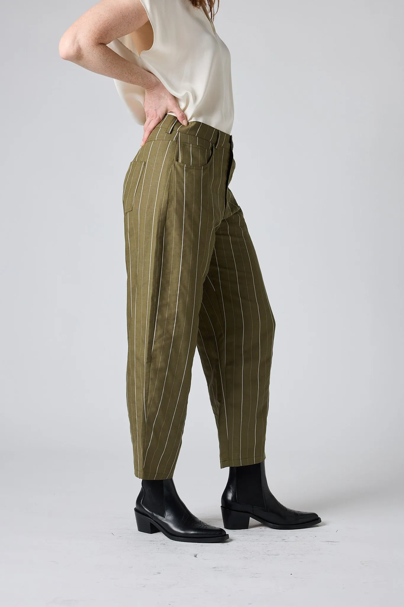 The Barrel Leg Pants