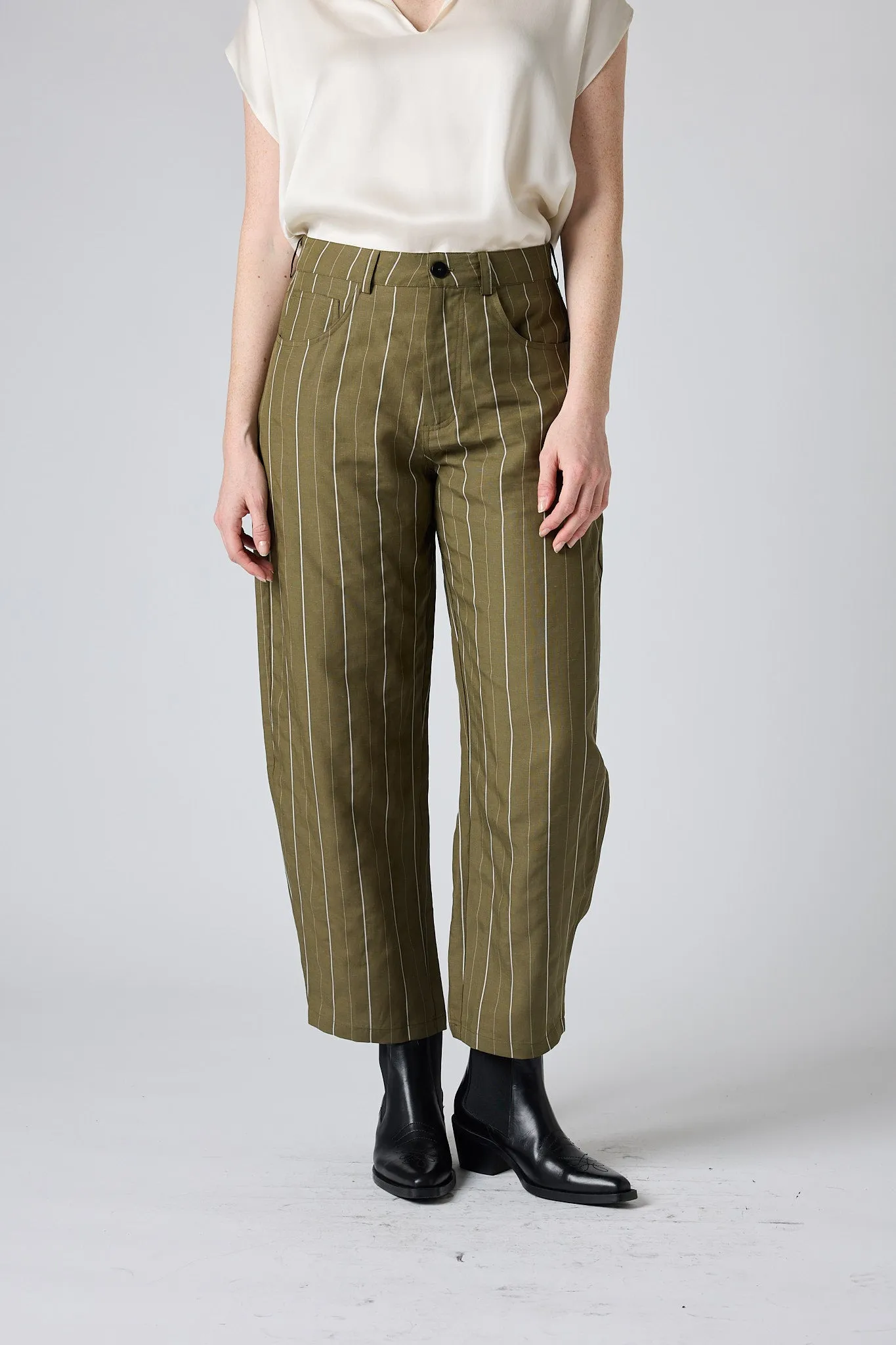 The Barrel Leg Pants