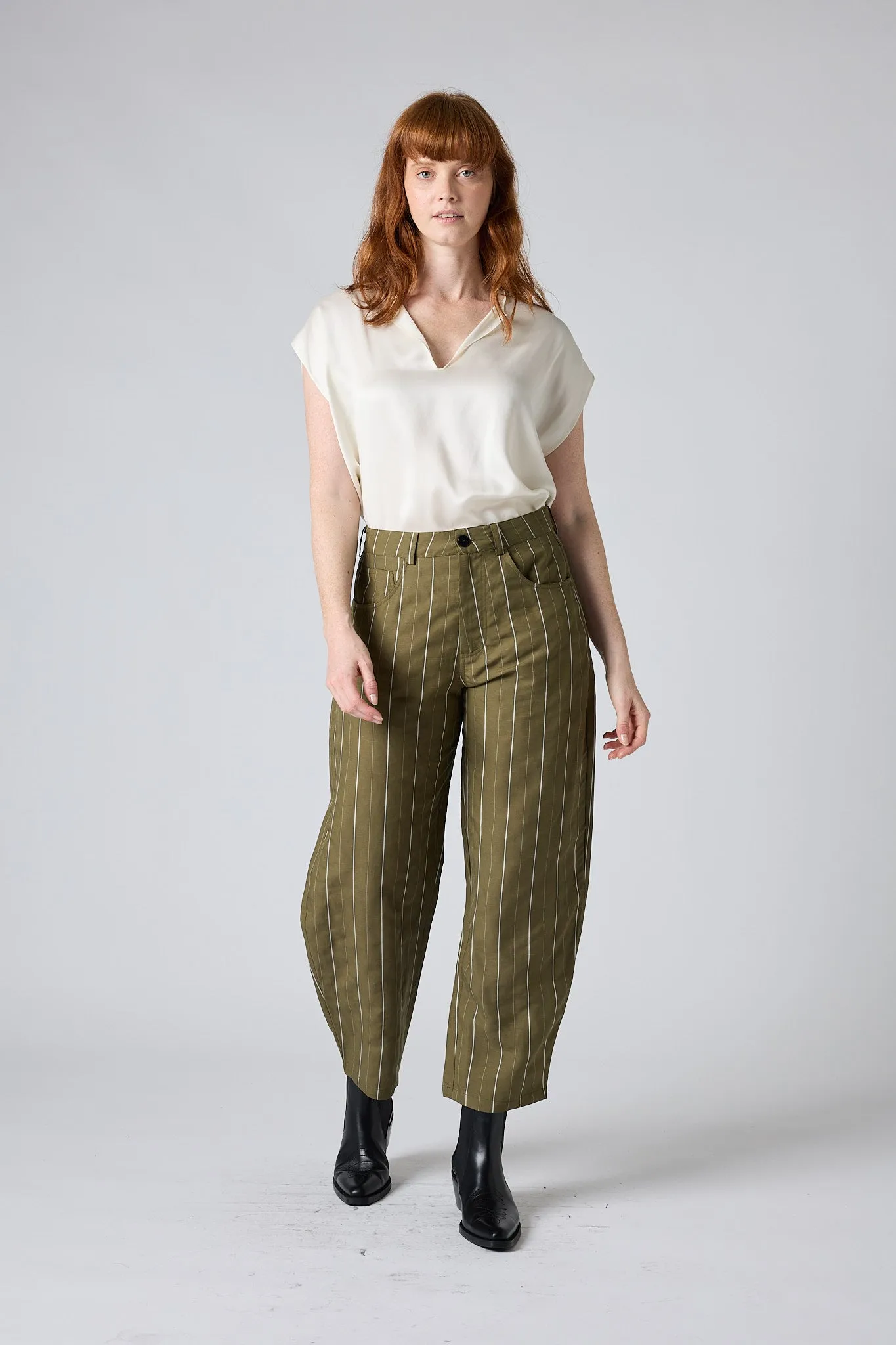 The Barrel Leg Pants
