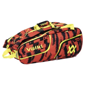 Tour Zebra Mega Tennis Bag Lava Red and Black