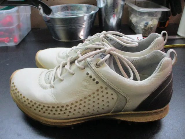 Used Ecco Biom Golf Shoes Size 38