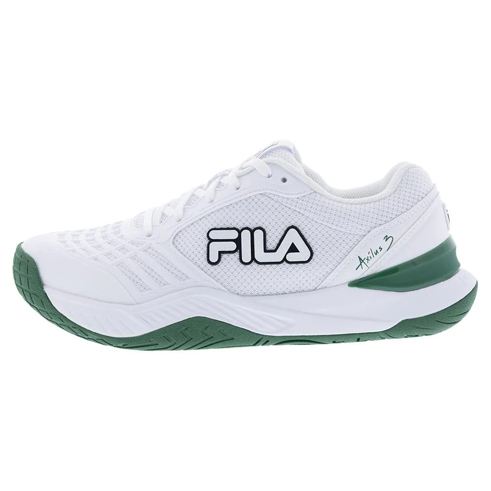Womens Axilus 3 Tennis Shoes White and Black