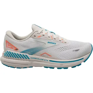 Women's Brooks Adrenaline GTS 23 Coconut/Papaya/Blue Mesh