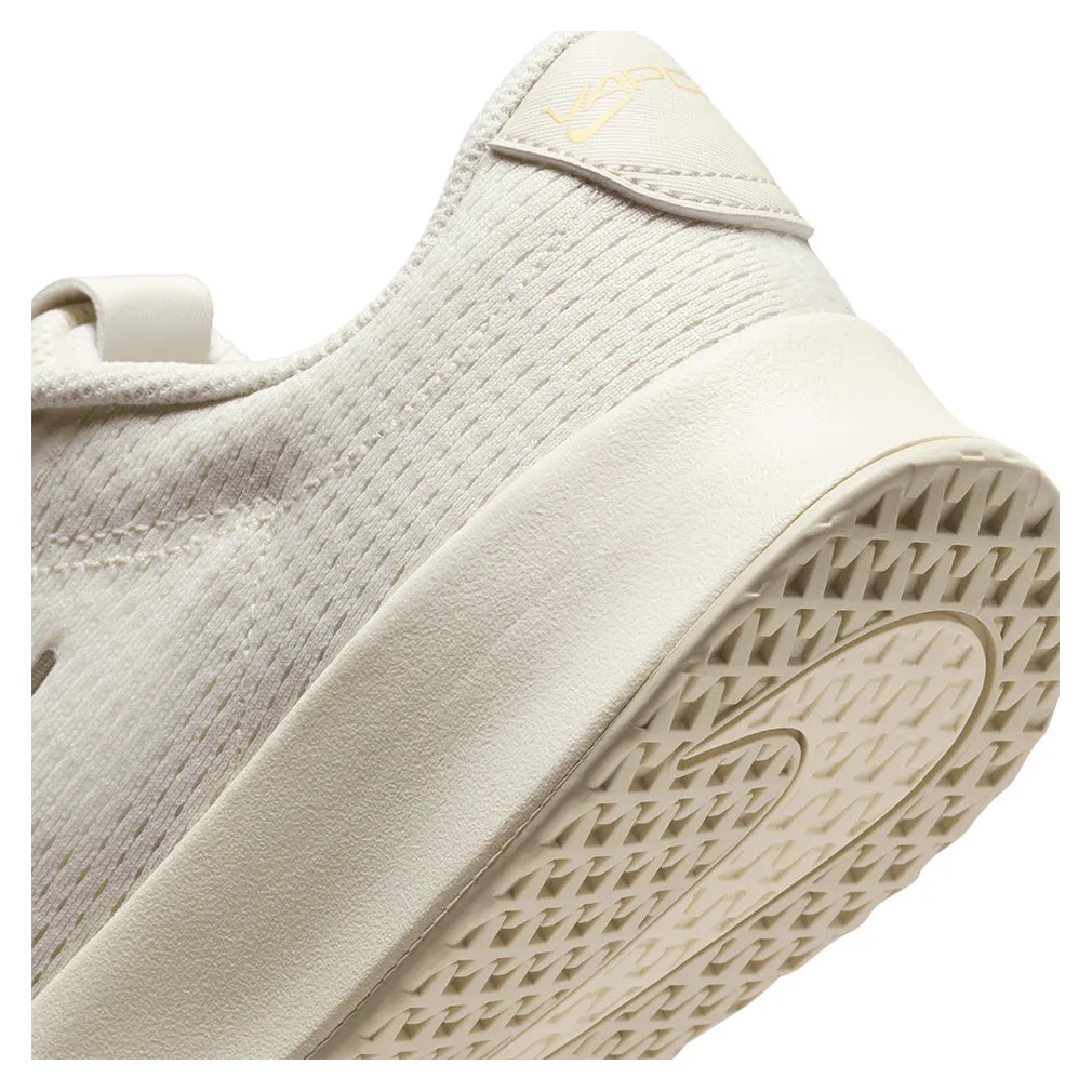 Women`s Vapor Lite 2 PRM Tennis Shoes Pale Ivory and Metallic Pewter