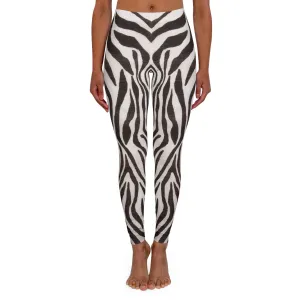 Zebra - Inovax Women's Spandex Leggings